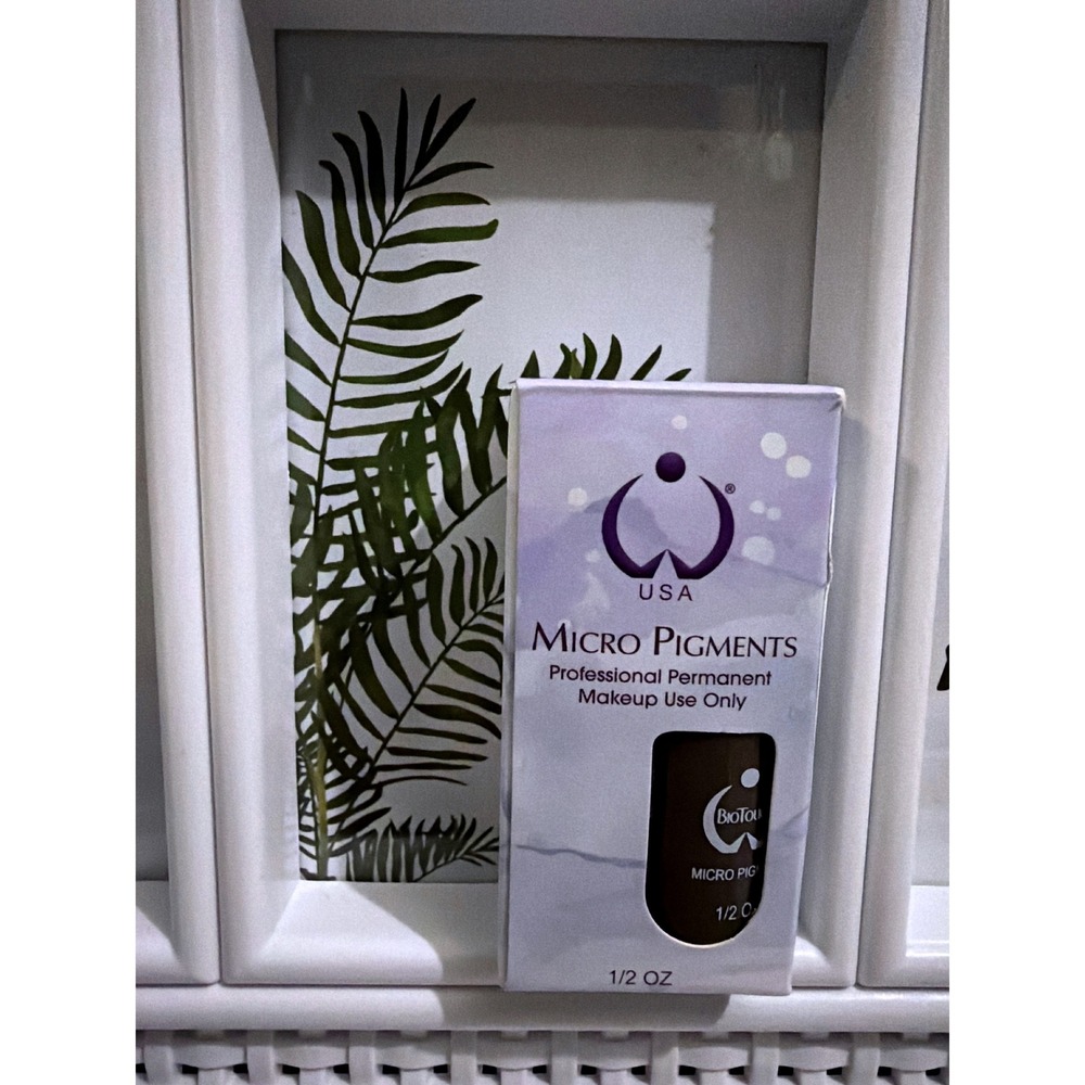 BioTouch Micro Pigment Chocolate 1/2 oz Professional Permanent Makeup Ink USA